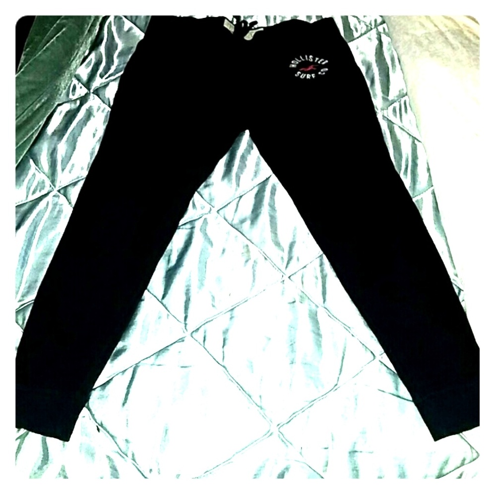 HOLLISTER joggers Navy/ L teen/cuff legs